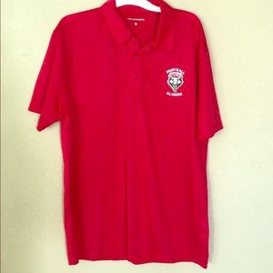 Red Lobo football polo